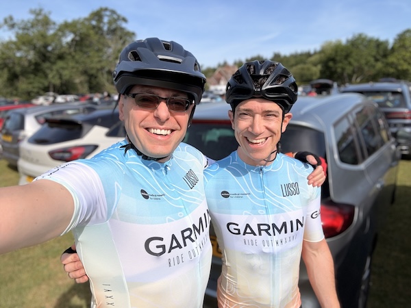 Matt & Ivan, ready to roll! 🚴