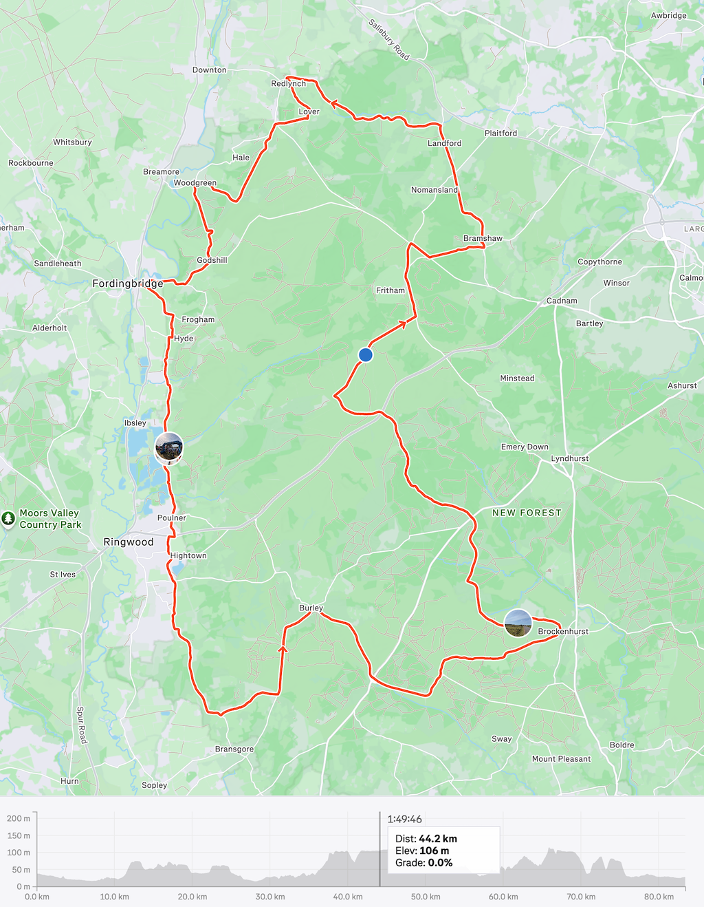 The Route 🗺 through New Forest 🇬🇧